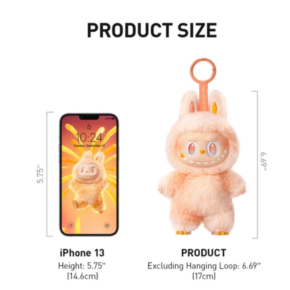 Pop Mart Big Into Energy Collectible Keychain /Bag Charm Box Is Not Open-Luck - Picture 13 of 15